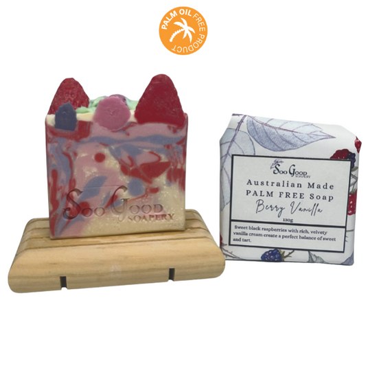 Berry Vanilla Whimsical Soap