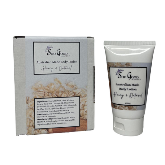 Oatmeal & Honey Body and Hand Lotion for Sensitive Skin