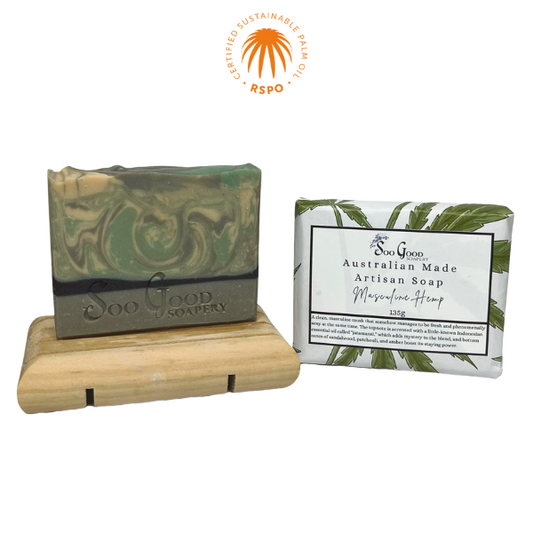 Masculine Hemp Clearance Soap